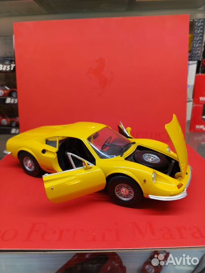 Модель Ferrari Dino 246GT 1/18