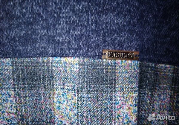 Рубашка в клетку женская размер 58-60