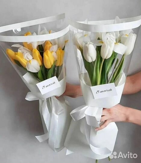 Тюльпаны предзаказ букетов на 8 марта