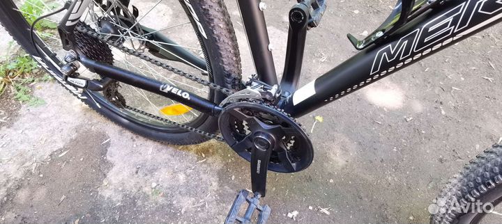 Велосипед Merida Big Seven MD-15 матовый чёрно-сер