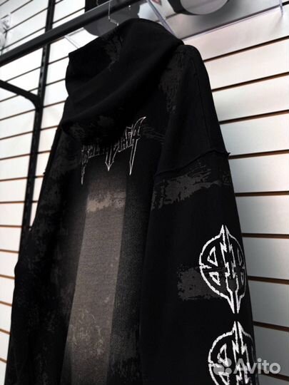 Худи Balenciaga черное