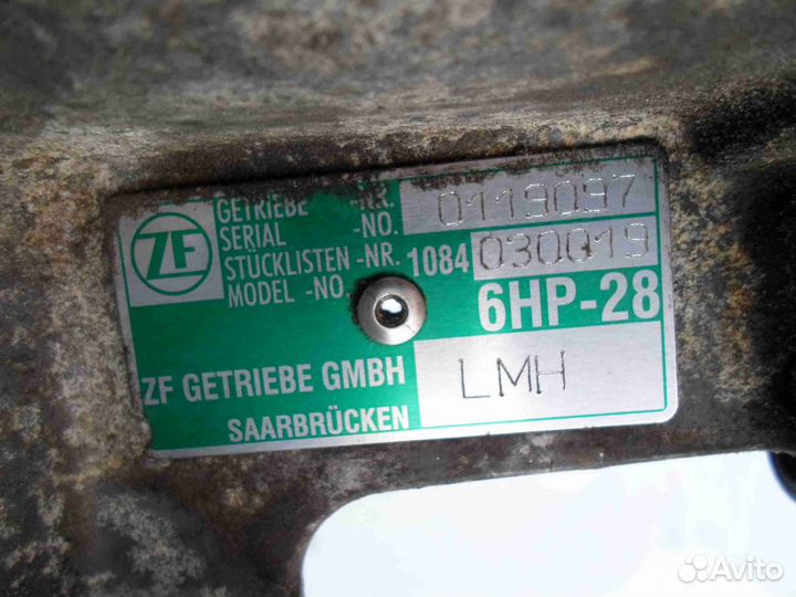 АКПП Audi A5 (8T) 2007 - 2017, 3.2л. бензин LMH