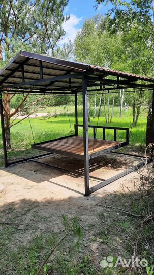 Беседка-кровать