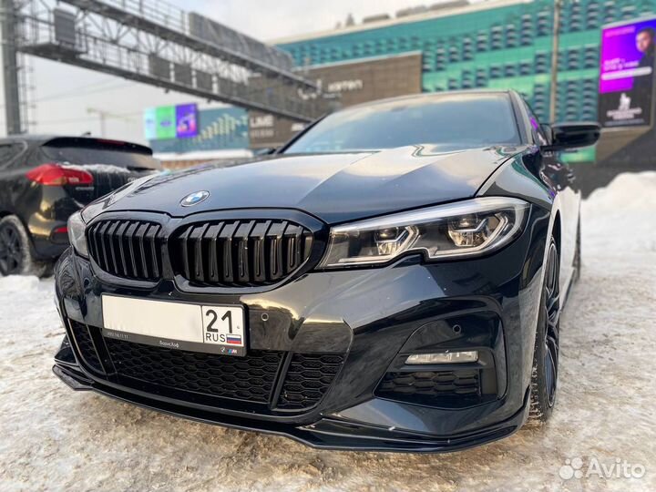 Сплиттер перфоманс на М пакет BMW G20