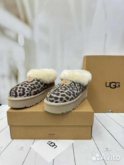 Ugg Женские Леопардовые на платформе