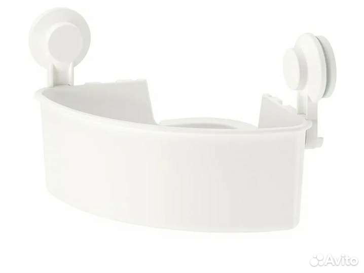 Полка угловая, мыльница, держатель IKEA