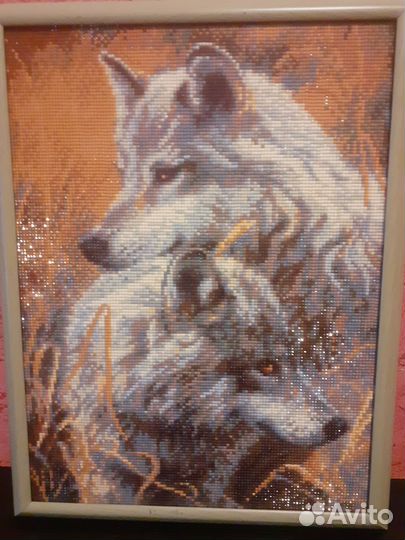 Алмазная мозаика готовая 30*40