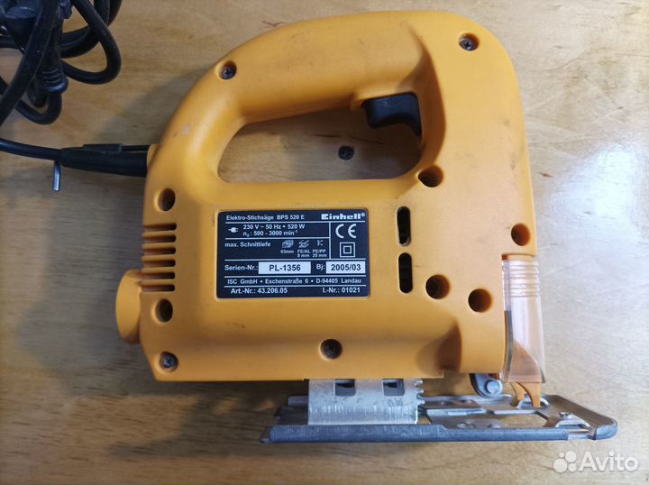 Электролобзик Einhell BPS 520E