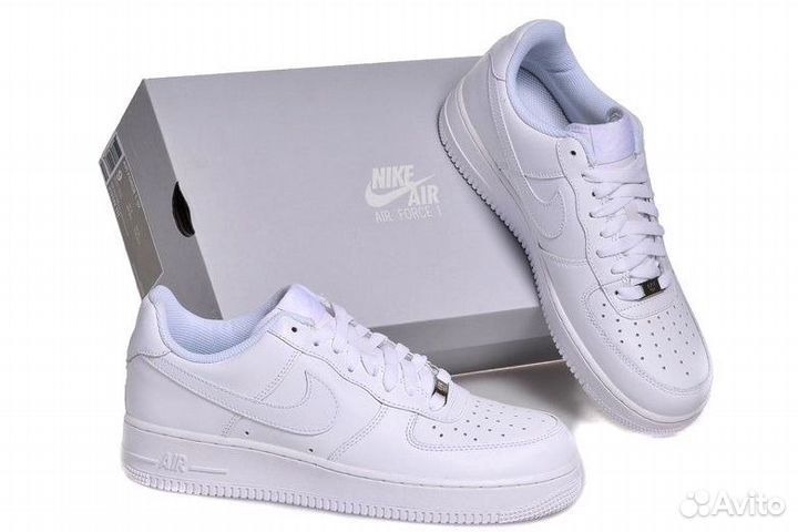 Кеды Nike Air Force 1 Tripple White белые