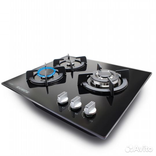 Газовая стеклянная варочная панель HCG-279 Ginzzu