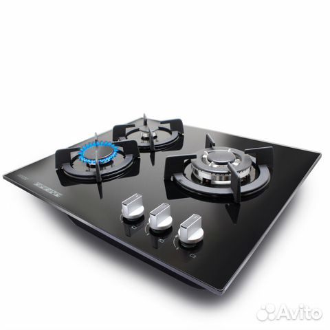 Газовая стеклянная варочная панель HCG-279 Ginzzu