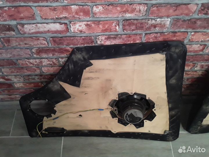 Дверные карты от Газели с динамиками