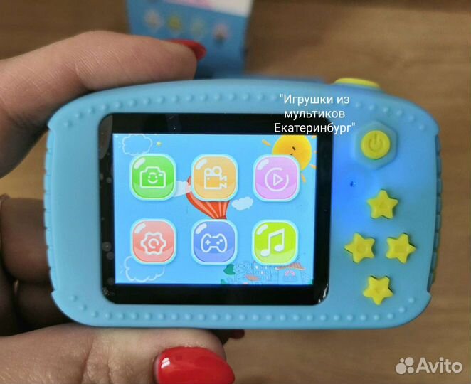 Детский цифровой фотоаппарат Зайка