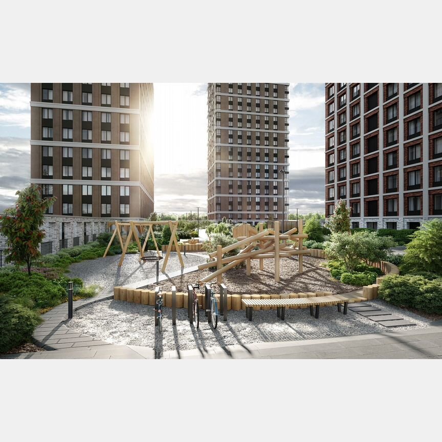 3-к. квартира, 95,8 м², 3/23 эт.
