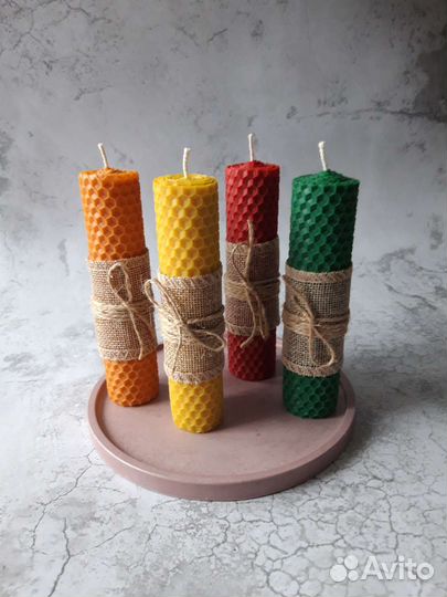 Поднос для украшений из гипса