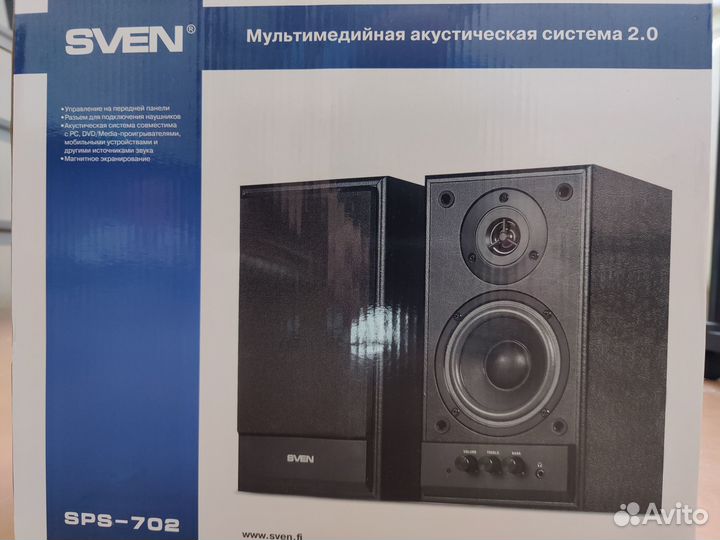 Колонки 2.0 Sven SPS-702