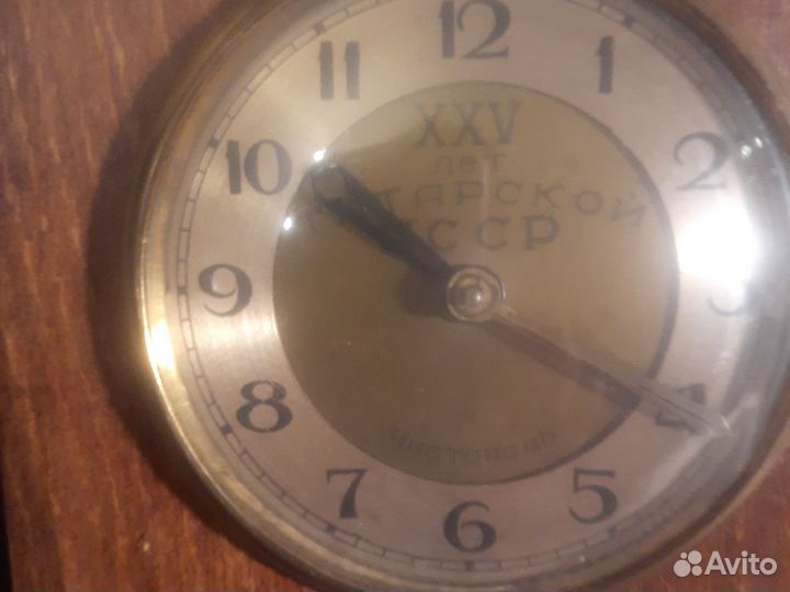 Часы настольные ччз 1945г.Юбилейные