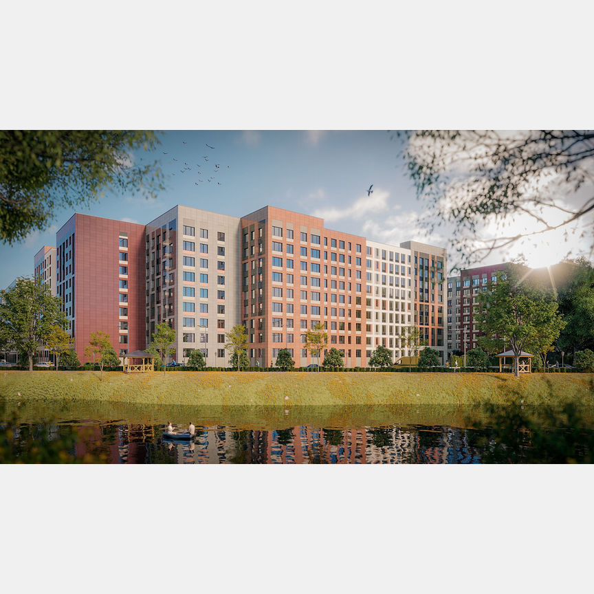 2-к. квартира, 53,2 м², 3/9 эт.