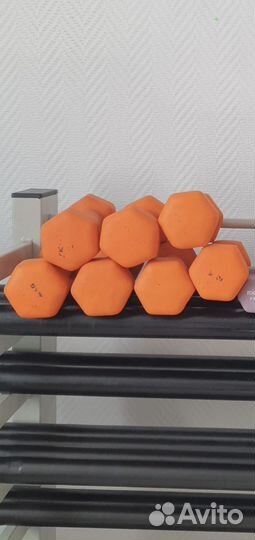 Гантели неопреновые