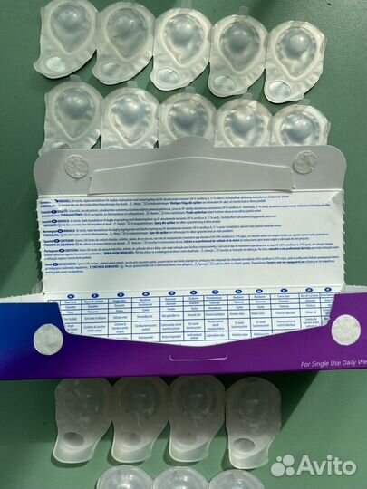 Линзы контактные однодневные precision -2.25