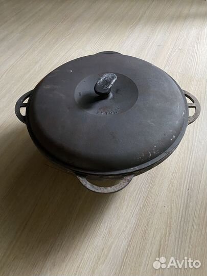 Казан чугунный