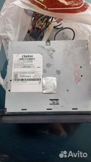Штатная автомагнитола с Subary clarion