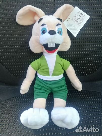 Мягкая игрушка - заяц из мультфильма 