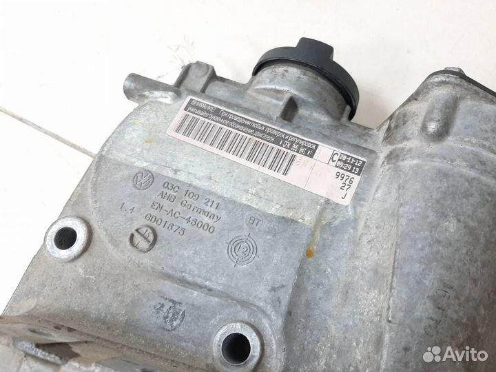 Крышка двигателя передняя Volkswagen Polo Sed RUS