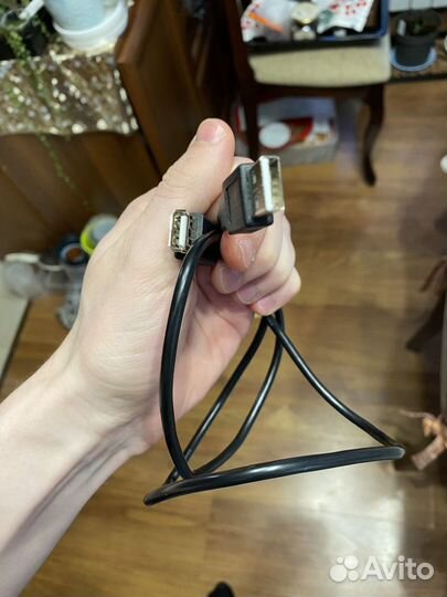 Usb удлинитель 85см (2.0)