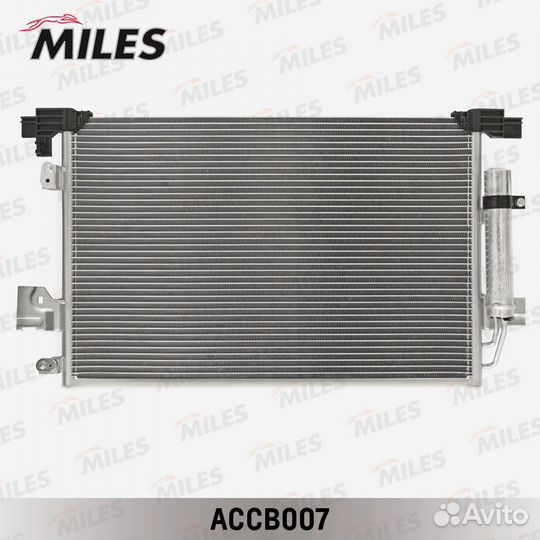 Радиатор кондиционера miles accb007 mitsubishi lan
