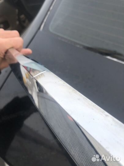 GLC X253 AMG накладка на задний бампер, порог