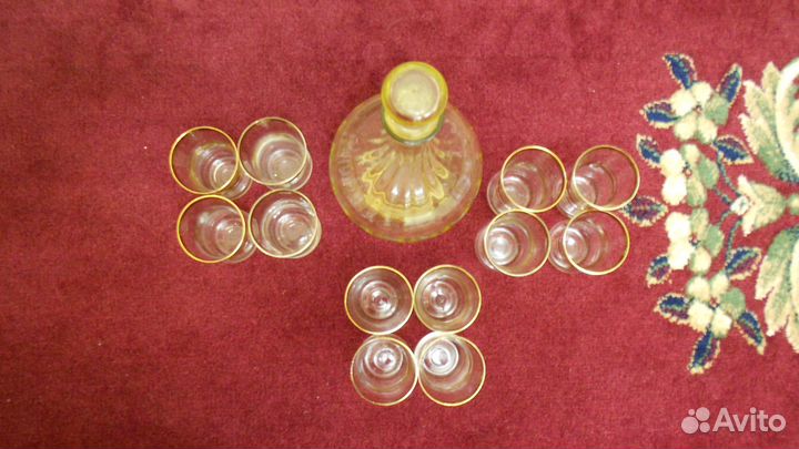 Набор графин и рюмки