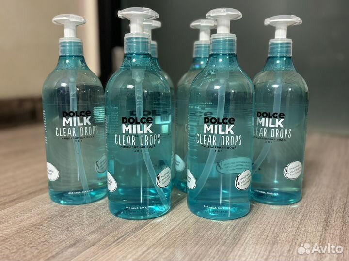 Мицелярная вода dolche milk 750 мл, новые