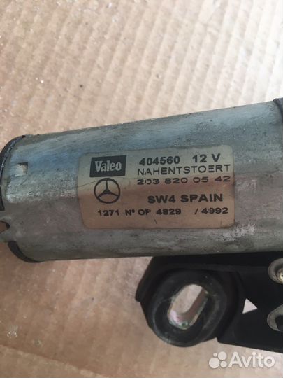 Моторчик стеклооч. задний Mercedes W203(1743)