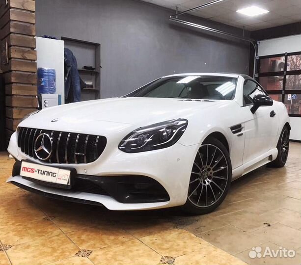 Решетка Mercedes SLC-Class R172 GT Chrome