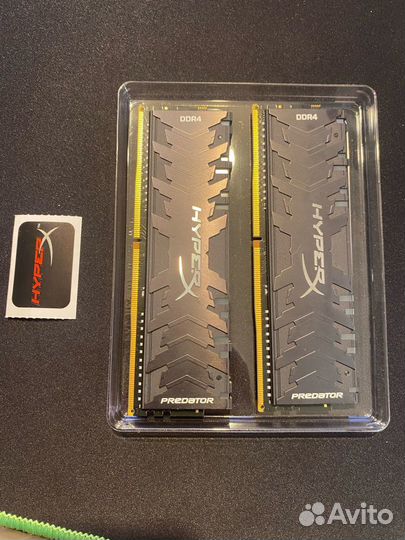 Hyperx Predator RGB 16GB (2/8GB) 3200 Mhz (С подсв