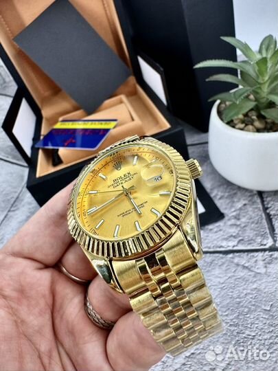 Наручные часы rolex золотые