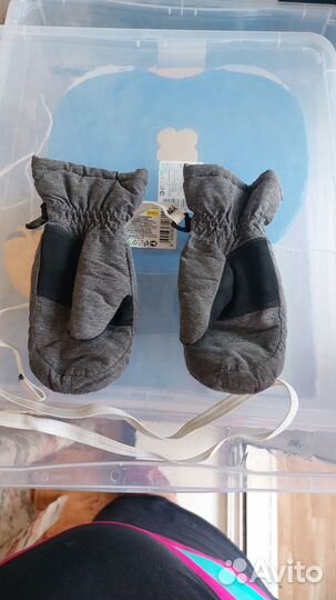 Варежки ziener на 2-3 года