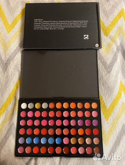 Палитра помад 15, 66 цветов