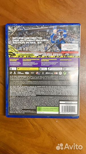 NHL 24 ps5 диск