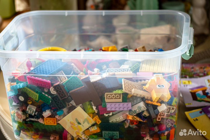 Большая коробка Лего Lego, оригинал