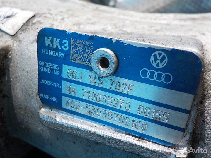 Турбина skoda Octavia A5 (1Z) 2004-2013