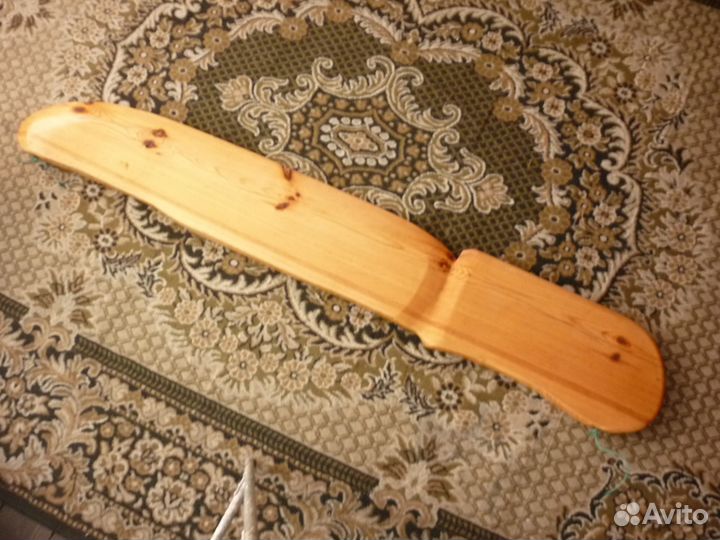 Огромный деревянный нож,под цветы