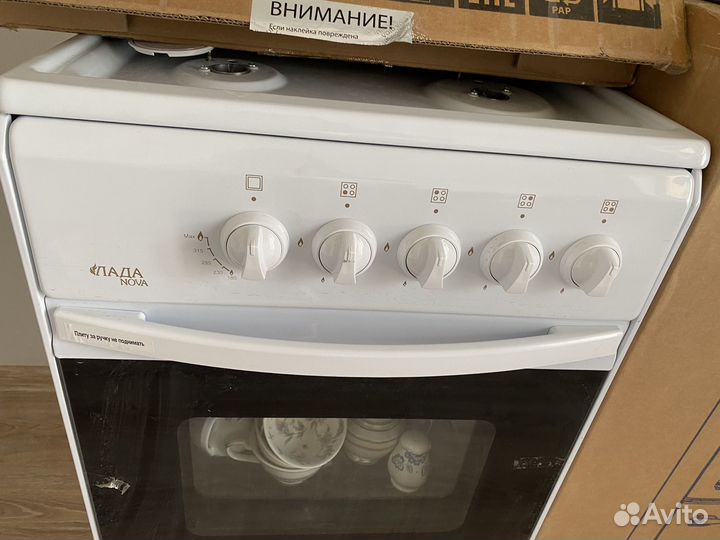 Газовая плита и мойка