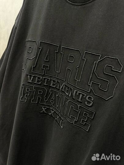 Футболка Vetements Трендовая Оверсайз Унисекс