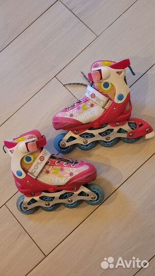 Роликовые коньки детские раздвижные