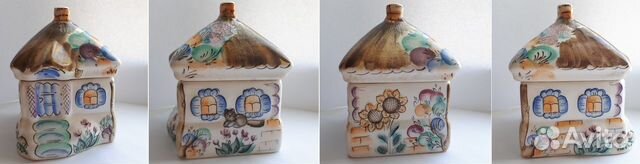 Фарфор шкатулка домик авт. Мартеньянова