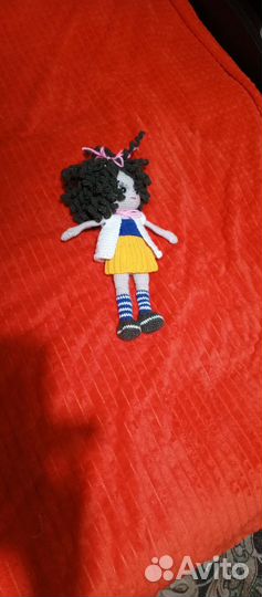 Вязаная кукла