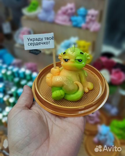 Мыло ручной работы, дракон, подарок новый год