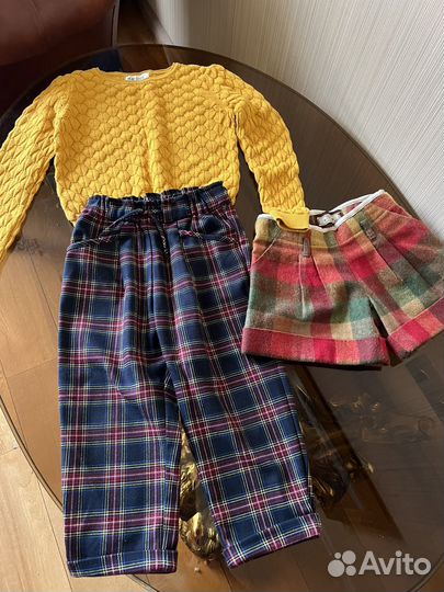 Вещи пакетом на девочку 3-4 года zara mayoral hm